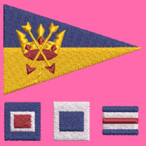 Ladies Full zip Fleece Club Logo Design