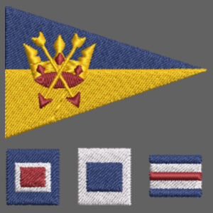 Waldringfield 1/4 Zip Fleece Club Logo Design