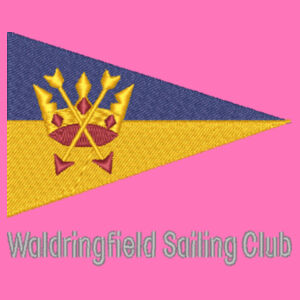 Waldringfield Ladies T-shirt Flag and Text Design