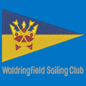 Ladies Polo Shirt Flag with Text Design