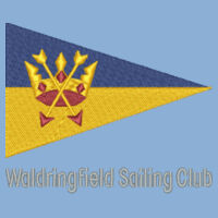 Polo Shirt Adult Flag with Text Design