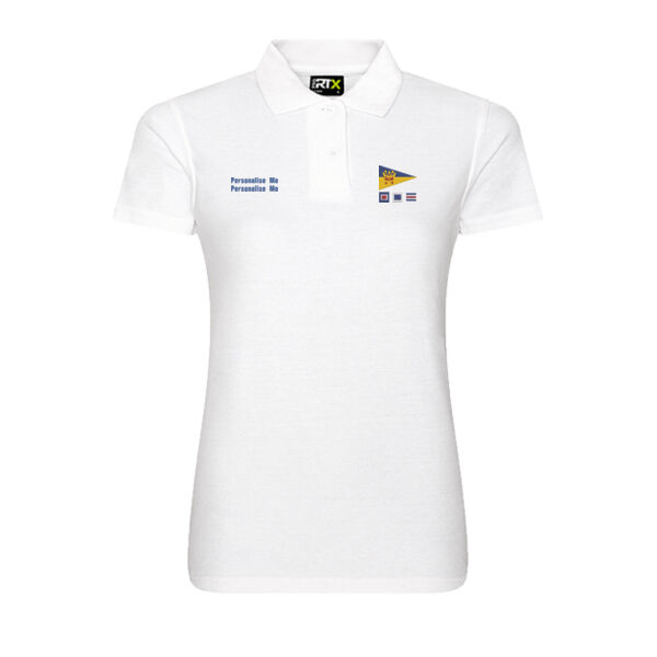 Perosonalised Ladies Polo Shirt Club Logo Thumbnail