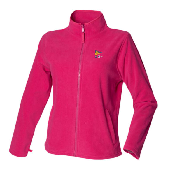Ladies Full zip Fleece Club Logo Thumbnail