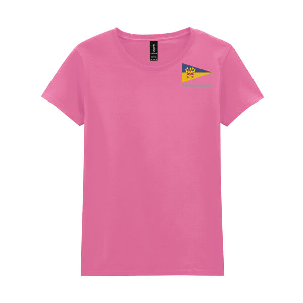 Waldringfield Ladies T-shirt Flag and Text Thumbnail